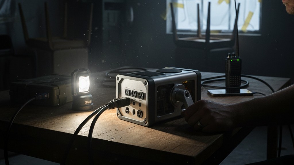 Emergency Hand Dynamo