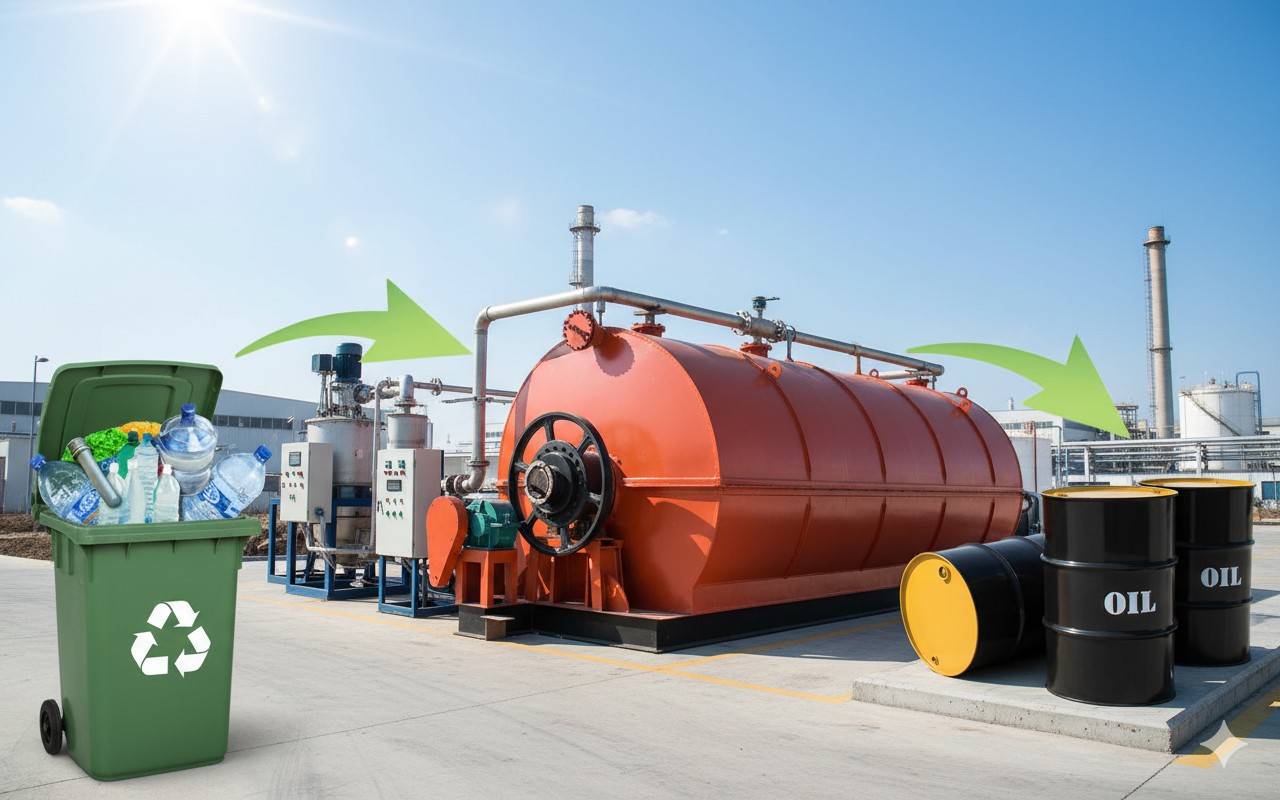 Plastic-to-Fuel Converter