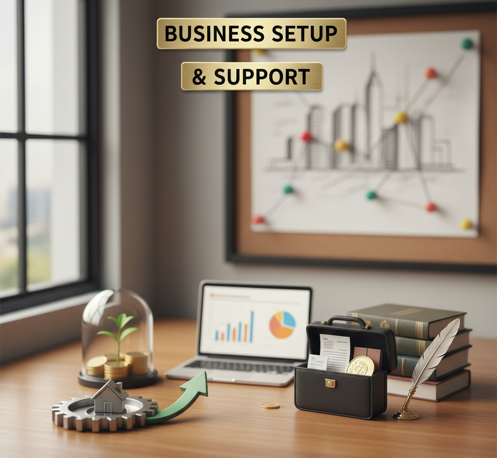 Business & Manufacturing Setup